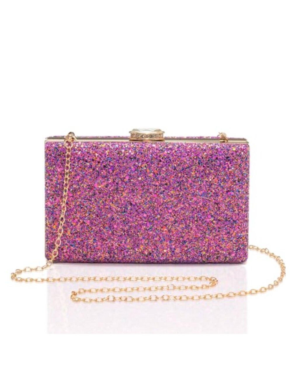 Sparkling Sequin Clutch Purse Elegant Glitter Evening Bag